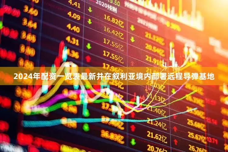 2024年配资一览表最新并在叙利亚境内部署远程导弹基地